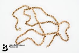 9ct Gold Belcher Chain