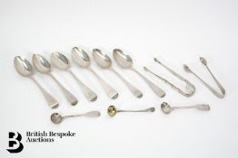 Victorian Silver Dessert Spoons