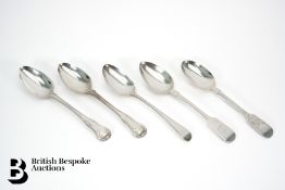 Five Silver Tablespoons