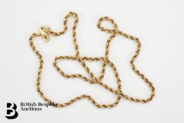 14ct Gold Rope Chain