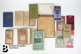 Miscellaneous Vintage Road Maps for Cyclists and Motorists