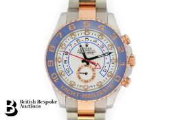 Rolex Yacht Master II Stainless Steel and Rose Gold