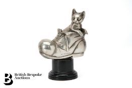 Charming Desmo Cat in a Boot Accessory Mascot