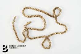 9ct Gold Fancy Link Chain