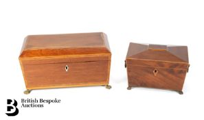 George IV Sarcophagus Tea Caddy