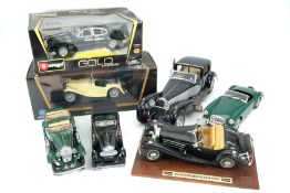 Die-Cast 1:16 and 1:18 Scale Model Cars