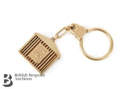 9ct Gold Rolls Royce Key Fob