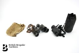 Military Binoculars and Carl Zeiss Monocle