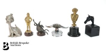Six Accessory Motoring Mascots