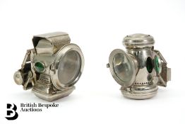 Two Joseph Lucas Bicycle Lamps