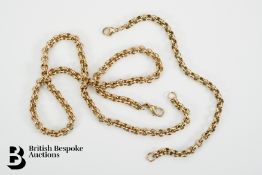 9ct Gold Belcher Chain