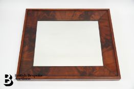 Mahogany Framed Wall Mirror
