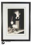 Michael Ward (1929-2011) Black and White Photograph of John Gielgud