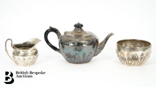 Victorian Silver Bachelor Tea Trio