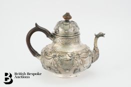 Dutch Silver Bachelor Tea Pot