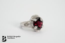 9ct Gold Garnet Ring