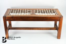 South African Riempie Bench