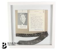 Signed Showbusiness Montage - Bob Hope and Bob Monkhouse