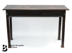 Georgian Oak Side Table