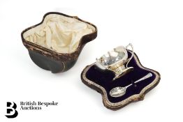 Edward VII Silver Christening Bowl and Spoon