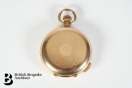 Chiming Gold Plated Pocket Watch