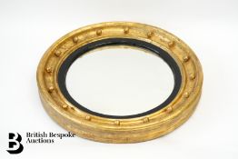 Circular Gilt Mirror