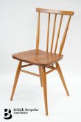 Six Ercol Breakfast Dining Chairs