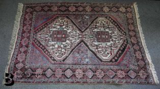 Iranian Afshar Wool Rug