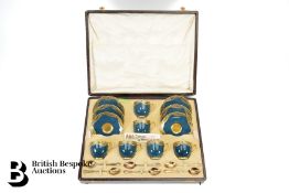 Cased Royal Worcester Coffee Set