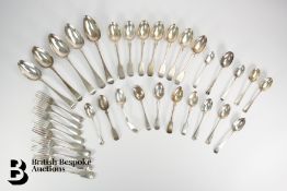 Georgian and Victorian Silver Flatware