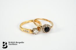18ct Gold Diamond Ring