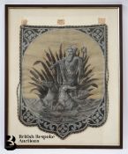 Antique Grospoint and Beaded Embroidery