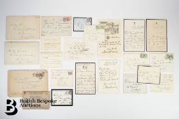 Royalty Interest - Letters and Envelopes to the Dean of Gloucester from The Royal Family