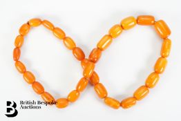 Graduated Amber Necklace