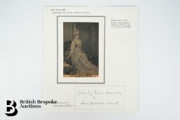 Queen Alexandra Signed Photograph
