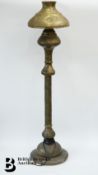 Decorative Pierced Brass Standard Lamp