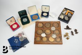 Ten Bronze Medallions