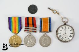 Queen's South Africa Medal and WWI Medals