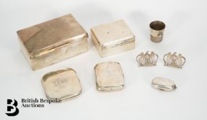 Silver Cigarette Cases