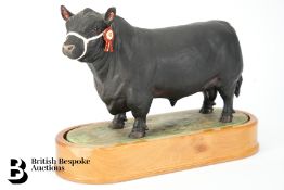 Royal Worcester Porcelain Aberdeen Angus Bull