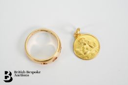 18ct Yellow Gold Gentleman's Ring