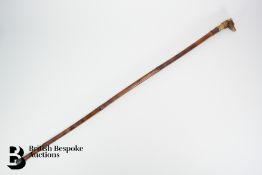 English Split Cane Customs Stick