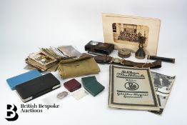 Miscellaneous Militaria, Post Cards and Commemorative Items