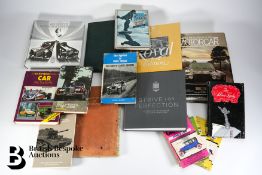 Quantity of Automobilia Books