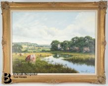 David Morgan (b.1947 ) Oil on Canvas