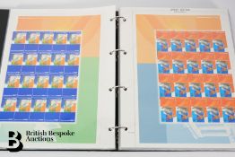 Three Albums of Australian Post Stamp Sheets
