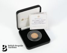 Gillick Portrait 1965 22ct Gold Sovereign