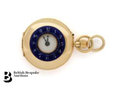 18ct Yellow Gold Half Hunter