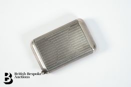 Continental Silver Breve Travelling Watch