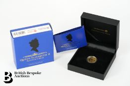 Two New Zealand Dollar 1/4oz 24ct Gold Proof Coin